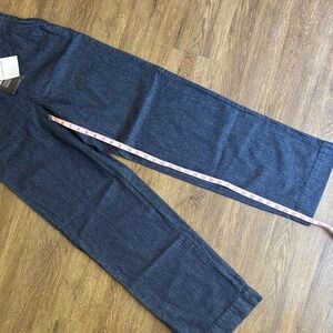 Who What Wear Dark Blue Wide Leg Jeans